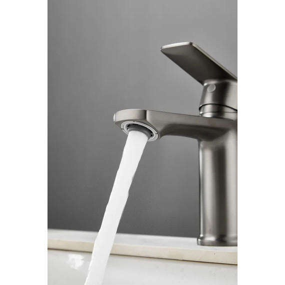 Смеситель для раковины Haiba HB10719-3, графит - фото 8