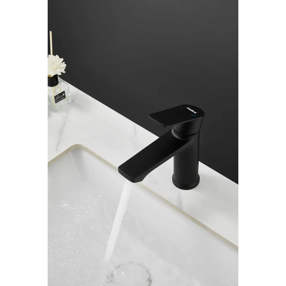 Смеситель для раковины Haiba HB10719-7, чёрный - фото 8