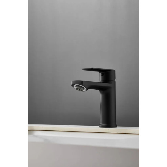 Смеситель для раковины Haiba HB10719-7, чёрный - фото 6