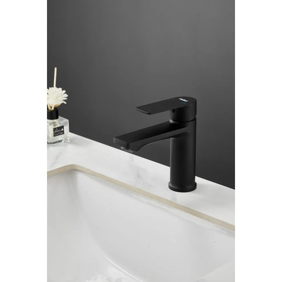 Смеситель для раковины Haiba HB10719-7, чёрный - фото 2