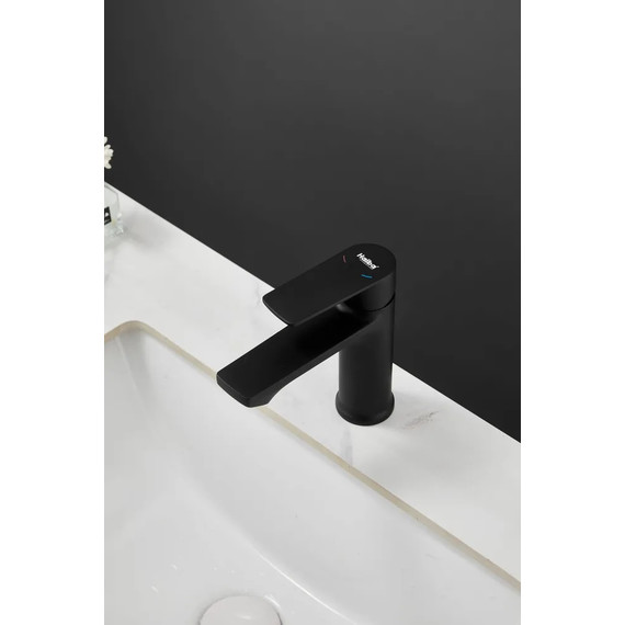 Смеситель для раковины Haiba HB10719-7, чёрный - фото 5