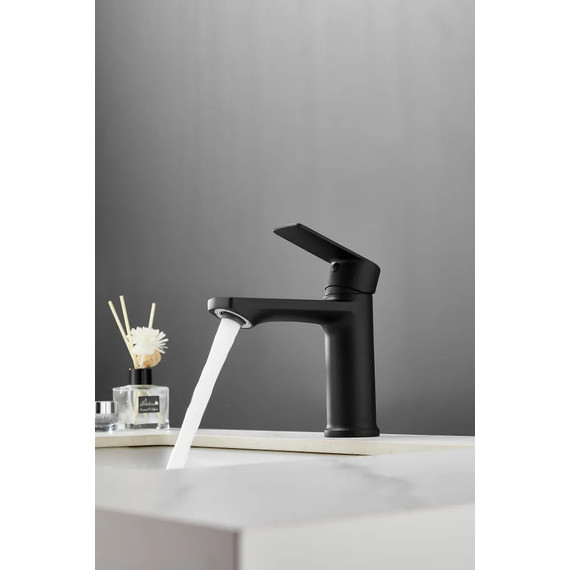 Смеситель для раковины Haiba HB10719-7, чёрный - фото 9