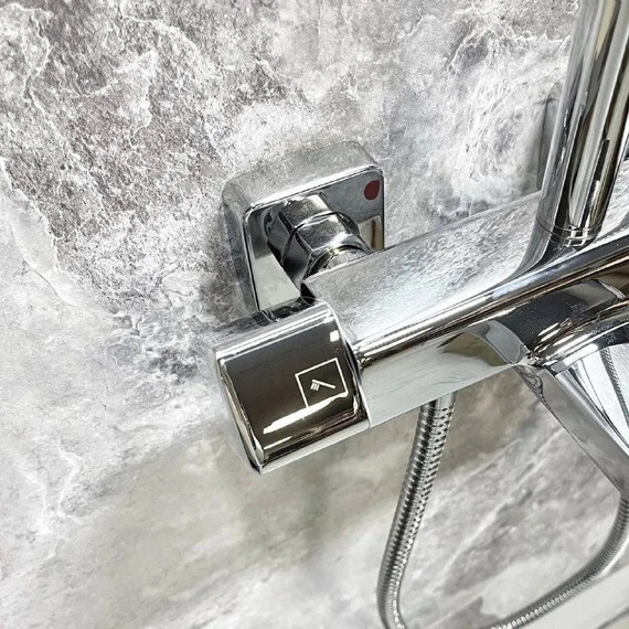 Душевая стойка с термостатом Haiba HB24537 - фото 11