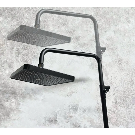 Душевая стойка с термостатом Haiba HB24537-7, чёрный - фото 11