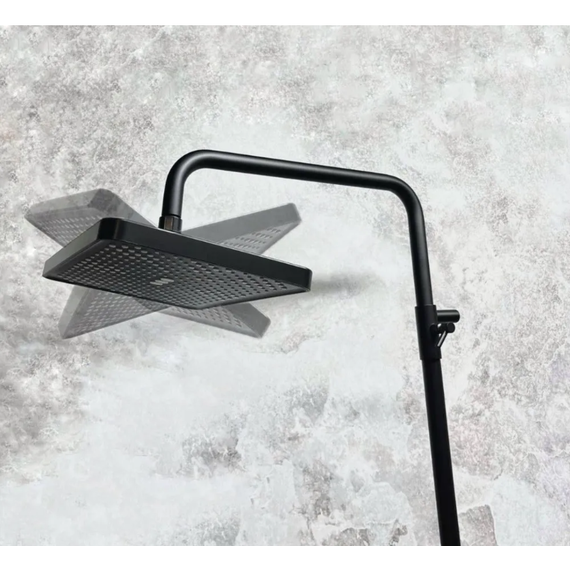 Душевая стойка с термостатом Haiba HB24537-7, чёрный - фото 13