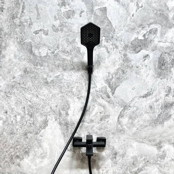 Смеситель для ванны Haiba HB60726-7, чёрный - фото 2