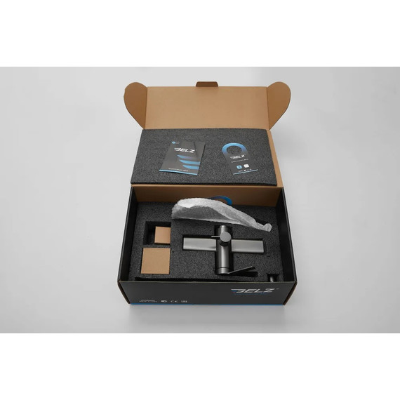 Смеситель для ванны Belz B22813-3, оружейная сталь - фото 18