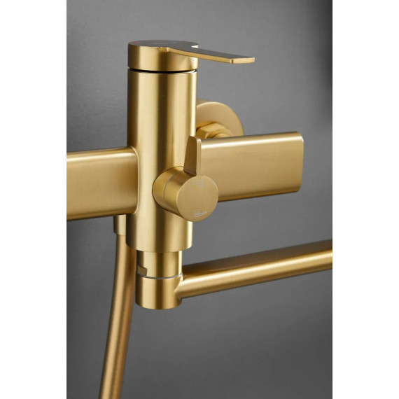 Смеситель для ванны Belz B22813-5, золото - фото 7