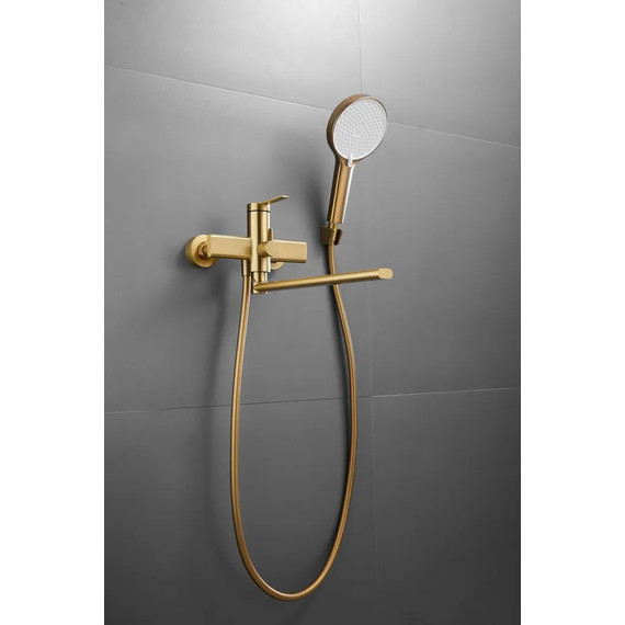 Смеситель для ванны Belz B22813-5, золото - фото 10