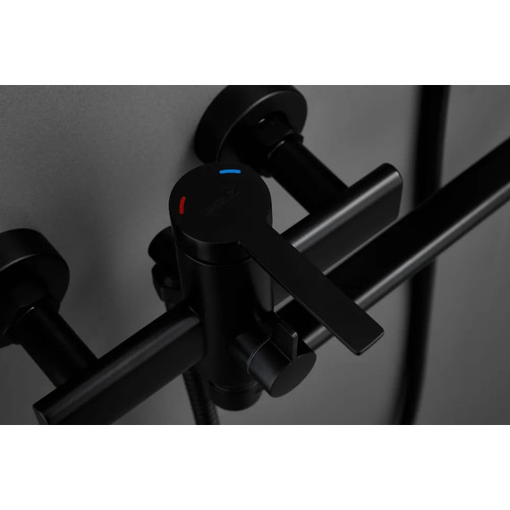 Смеситель для ванны Belz B22813-7, чёрный - фото 8