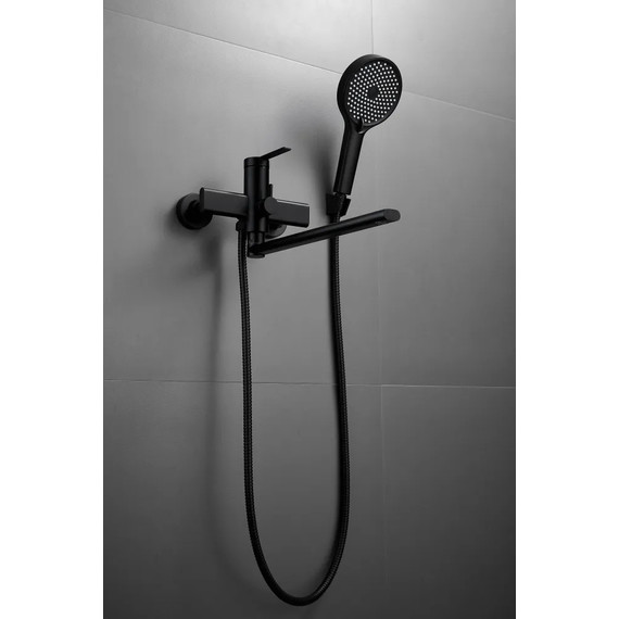 Смеситель для ванны Belz B22813-7, чёрный - фото 6