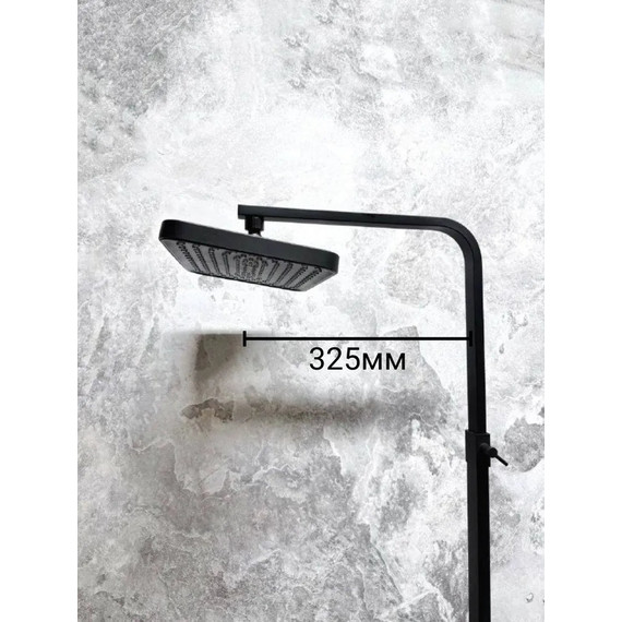 Душевая стойка Belz B24817-7, чёрный - фото 6