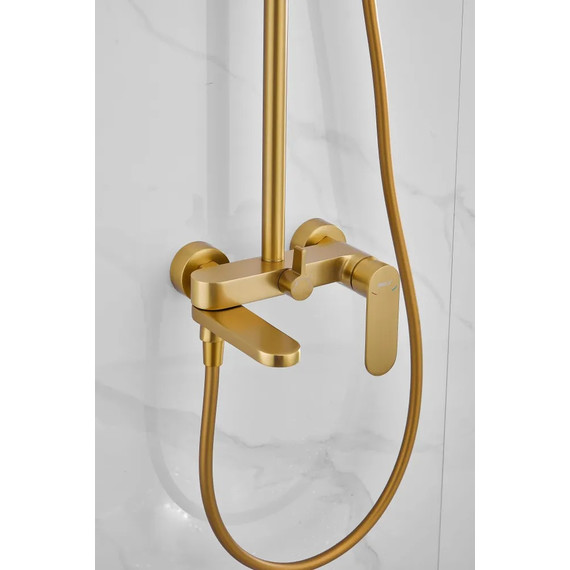 Душевая стойка Belz B24713-5, золото - фото 3