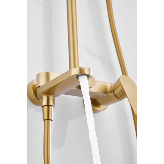 Душевая стойка Belz B24713-5, золото - фото 6