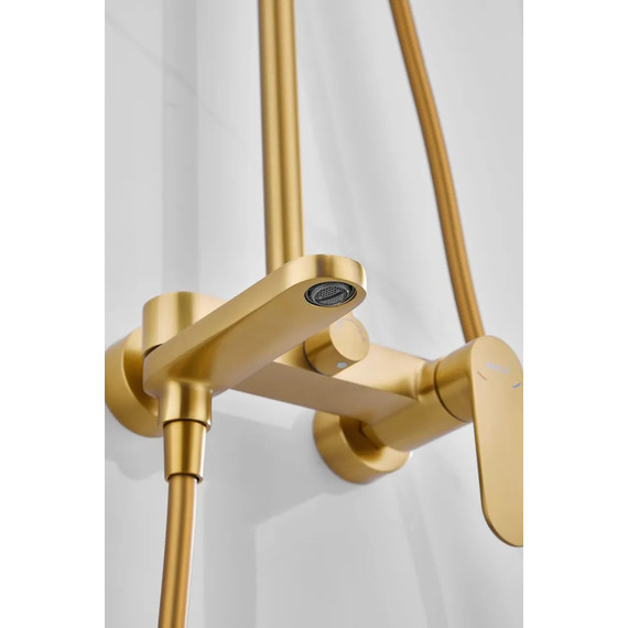 Душевая стойка Belz B24713-5, золото - фото 9