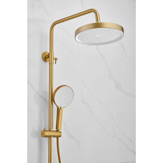 Душевая стойка Belz B24713-5, золото - фото 10
