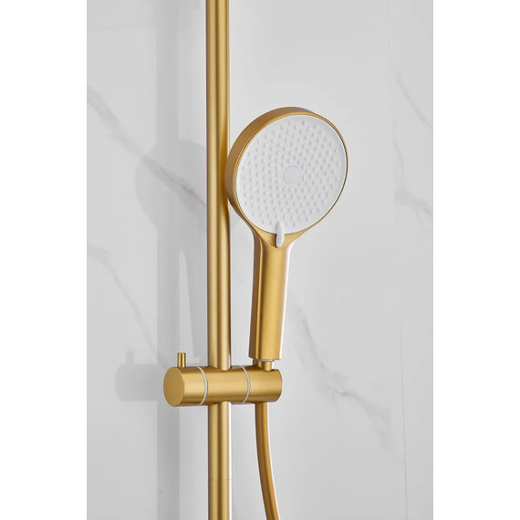 Душевая стойка Belz B24713-5, золото - фото 5