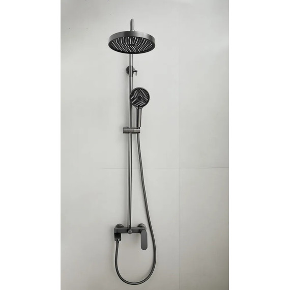 Душевая стойка Belz B24713-3, оружейная сталь - фото 11