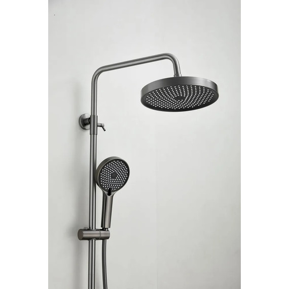 Душевая стойка Belz B24713-3, оружейная сталь - фото 8