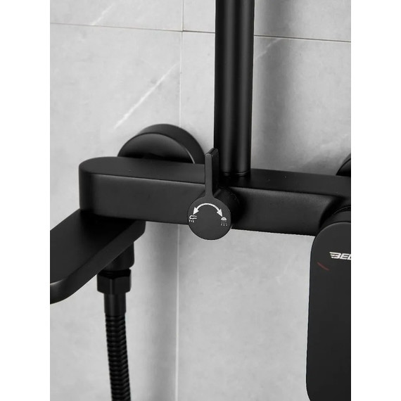 Душевая стойка Belz B24713-7, чёрный - фото 16