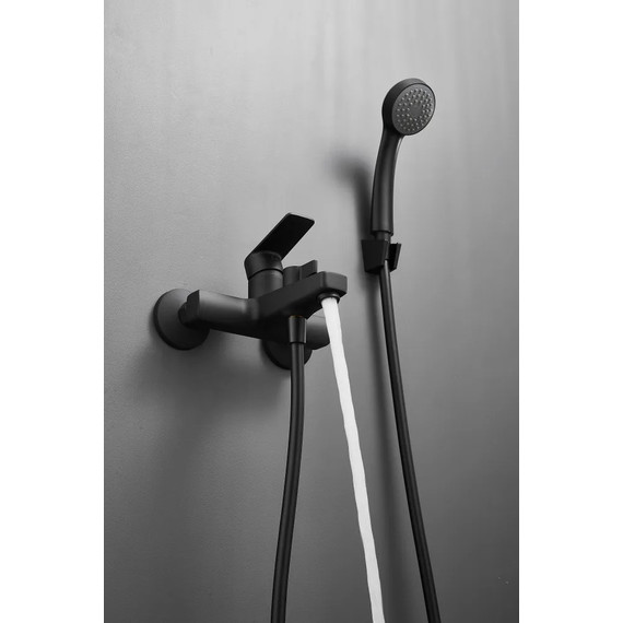 Смеситель для ванны Haiba HB60719-7, чёрный - фото 3