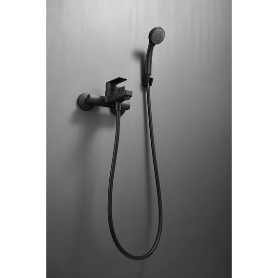 Смеситель для ванны Haiba HB60719-7, чёрный - фото 6