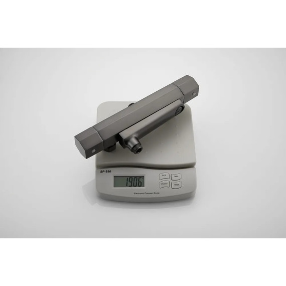 Душевая стойка с термостатом Haiba HB24726-3, оружейная сталь - фото 14