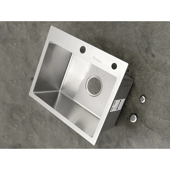 Кухонная мойка Diadonna DS5040, сатин - фото 2