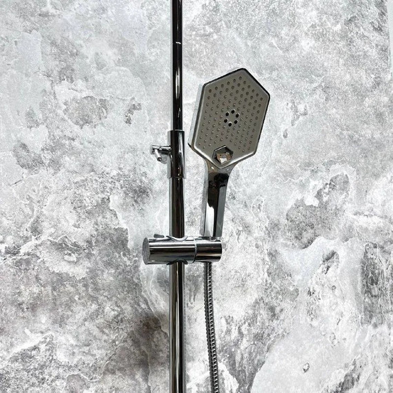 Душевая стойка с термостатом Haiba HB24726 - фото 13