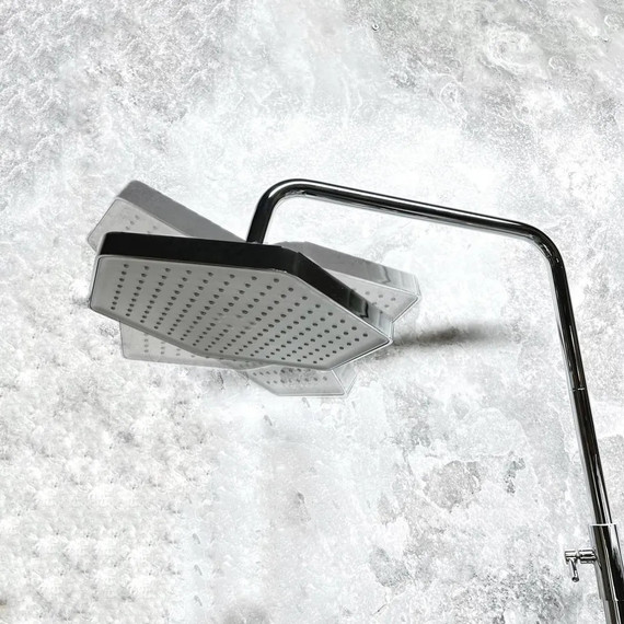 Душевая стойка с термостатом Haiba HB24726 - фото 8