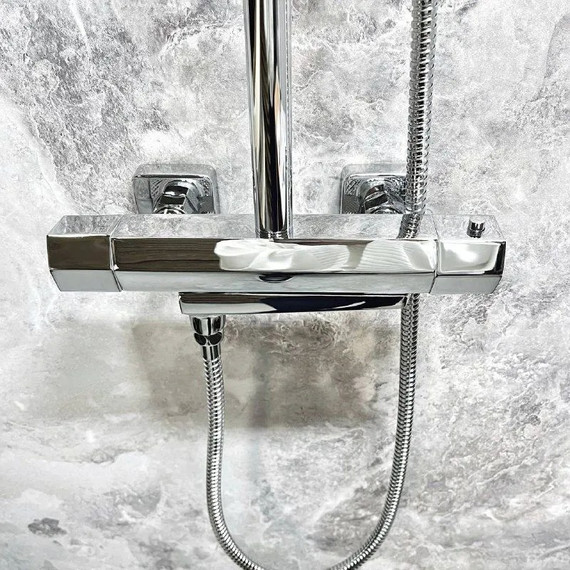 Душевая стойка с термостатом Haiba HB24726 - фото 17