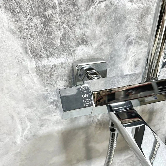 Душевая стойка с термостатом Haiba HB24726 - фото 18