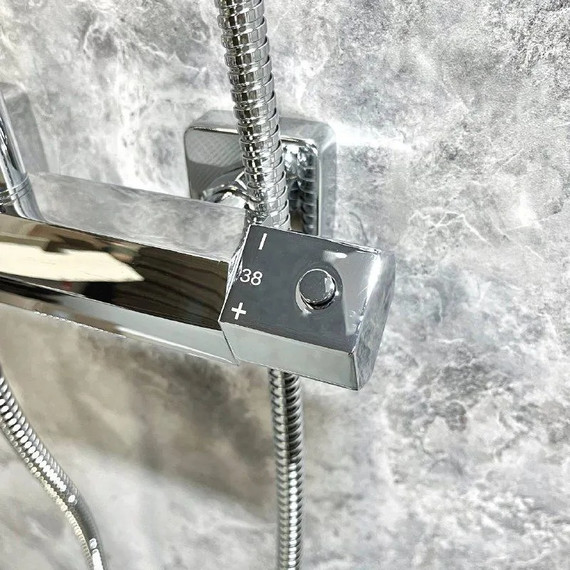 Душевая стойка с термостатом Haiba HB24726 - фото 19