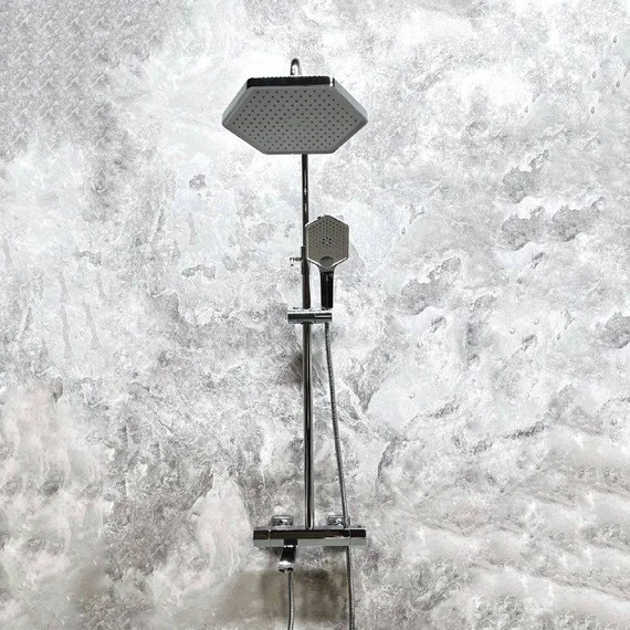 Душевая стойка с термостатом Haiba HB24726 - фото 4