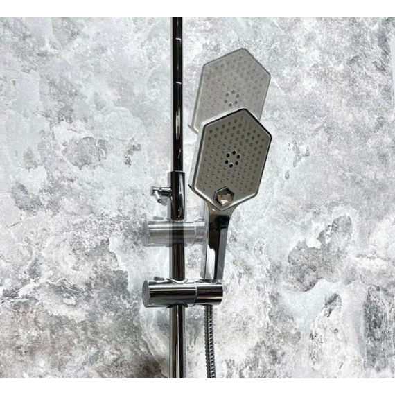 Душевая стойка с термостатом Haiba HB24726 - фото 9