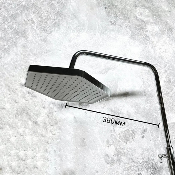 Душевая стойка с термостатом Haiba HB24726 - фото 6