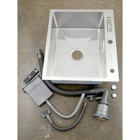 Кухонная мойка Diadonna DS5060, сатин - фото 3