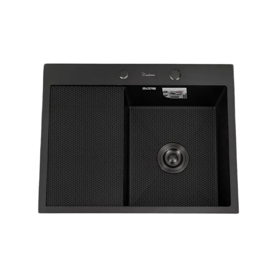 Кухонная мойка Diadonna DS6350BL-R, чёрный - фото 