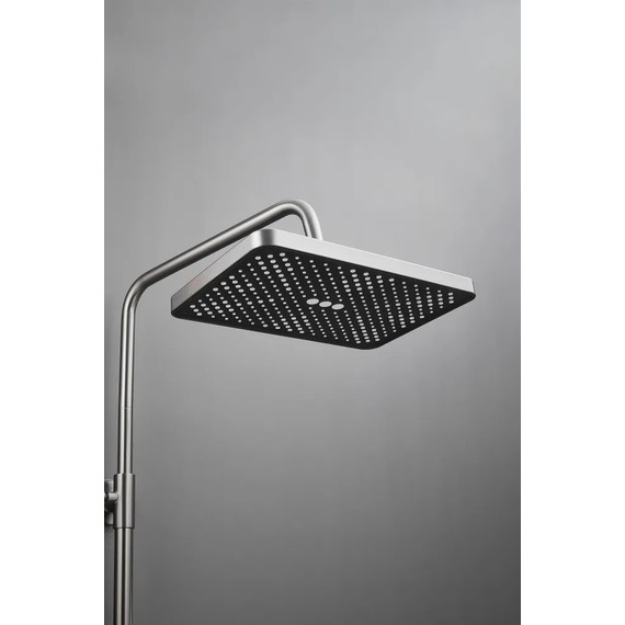 Душевая стойка Haiba HB24732-3, оружейная сталь - фото 11