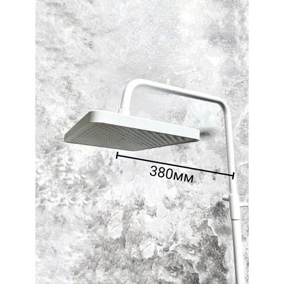 Душевая стойка Haiba HB24732-8, белый - фото 16