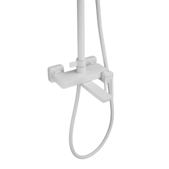 Душевая стойка Haiba HB24732-8, белый - фото 17