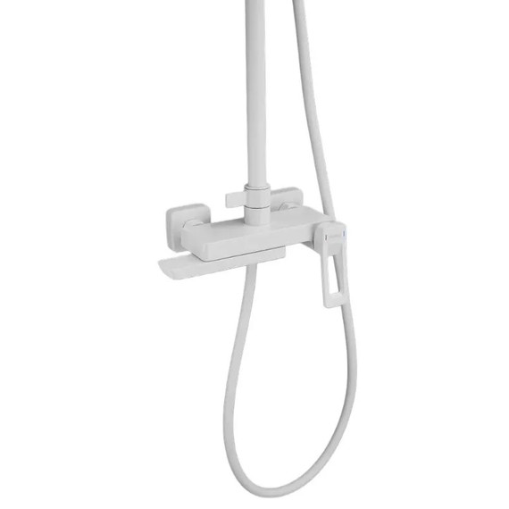 Душевая стойка Haiba HB24732-8, белый - фото 18