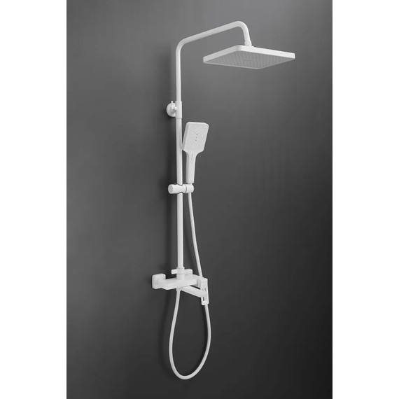 Душевая стойка Haiba HB24732-8, белый - фото 2