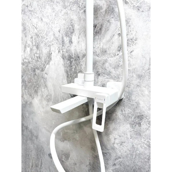 Душевая стойка Haiba HB24732-8, белый - фото 4