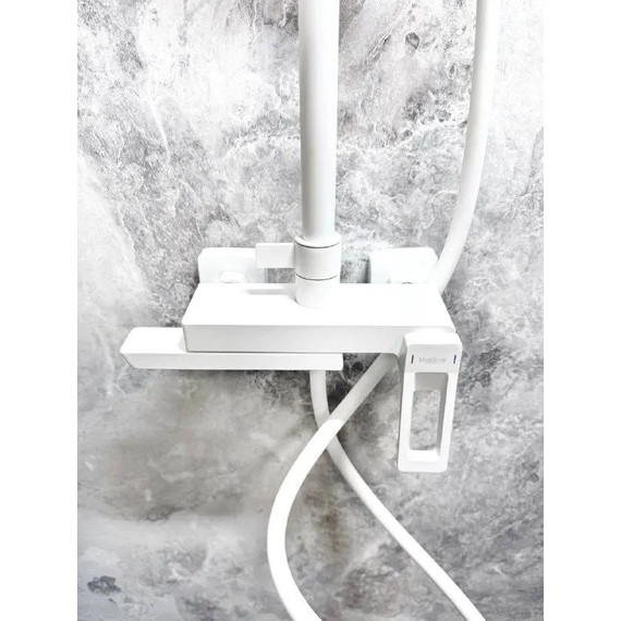 Душевая стойка Haiba HB24732-8, белый - фото 10