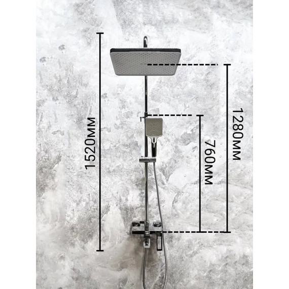 Душевая стойка Haiba HB24732 - фото 2