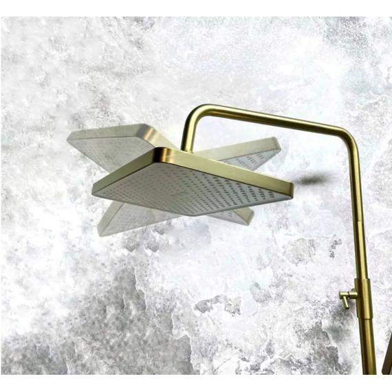 Душевая стойка Haiba HB24732-5, золото - фото 5