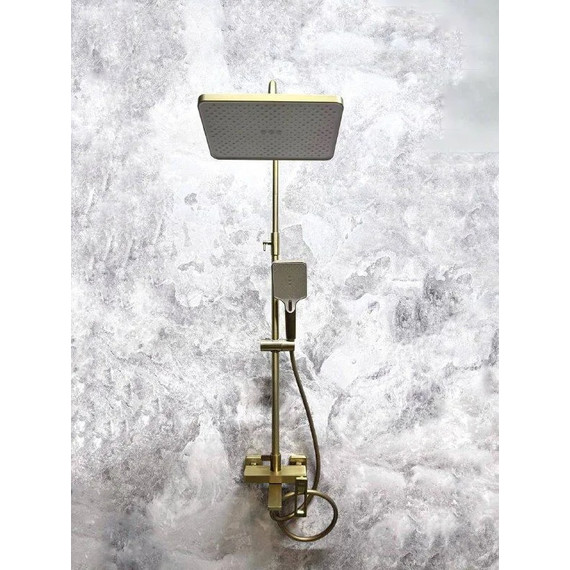 Душевая стойка Haiba HB24732-5, золото - фото 2