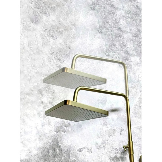 Душевая стойка Haiba HB24732-5, золото - фото 9