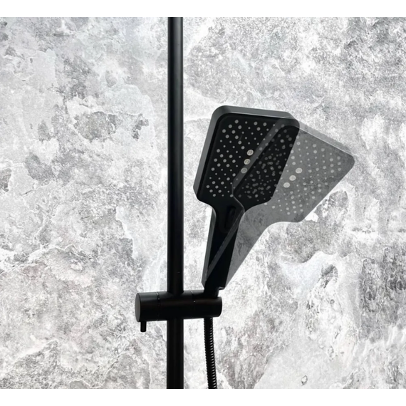 Душевая стойка Haiba HB24732-7, чёрный - фото 7